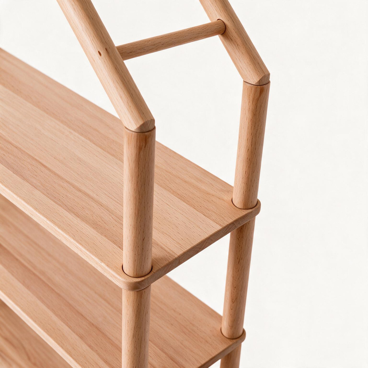 Montessori Bücherregal Holz